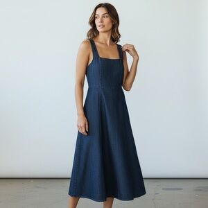 Old Navy Navy Blue Maxi Dress